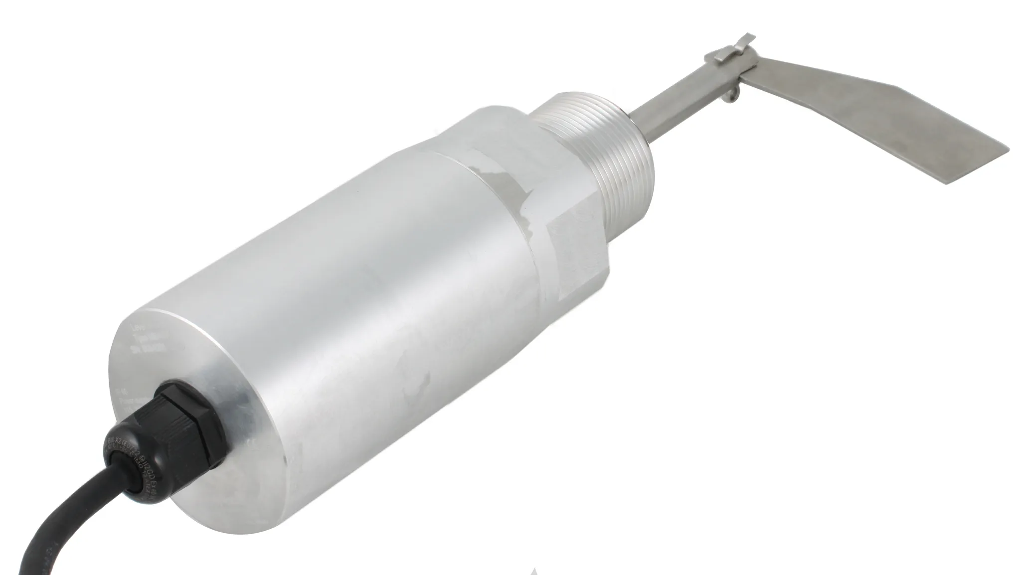 Механический ротационный датчик предельного уровня сыпучих материалов в корпусе из нерж. стали, -50 +80 С, Рmax=10 bar, 115-230 VAC, IP66, вибростойкость до 29g, лопасть 40х98 мм, нерж. сталь, скорость вращения 15 об/мин, соединение- резьба 1 1/2", нерж. 