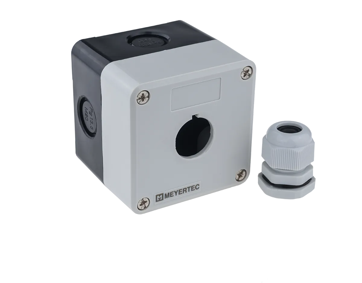 Корпус пластиковый, 1 место, серый