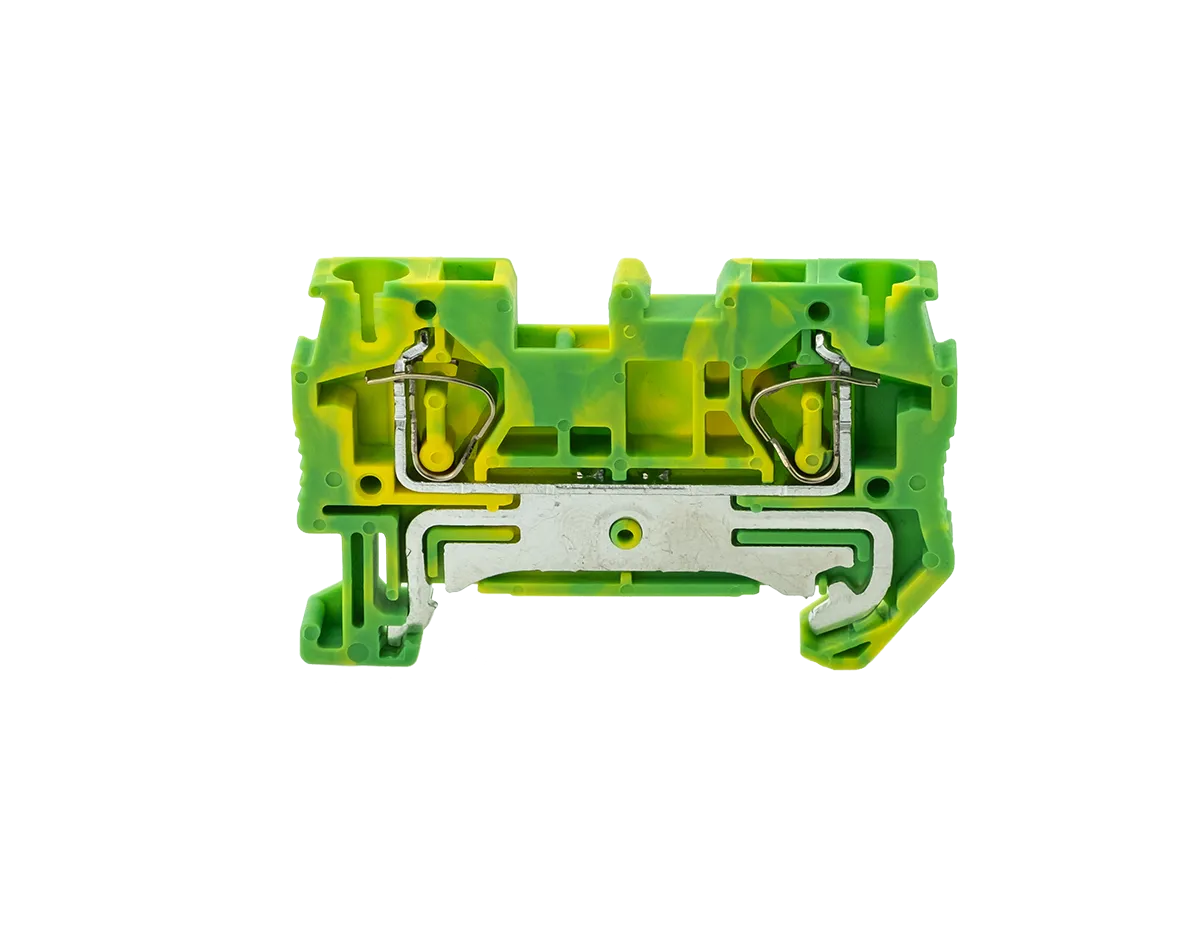 Клемма пружинная "Земля", 4 мм²