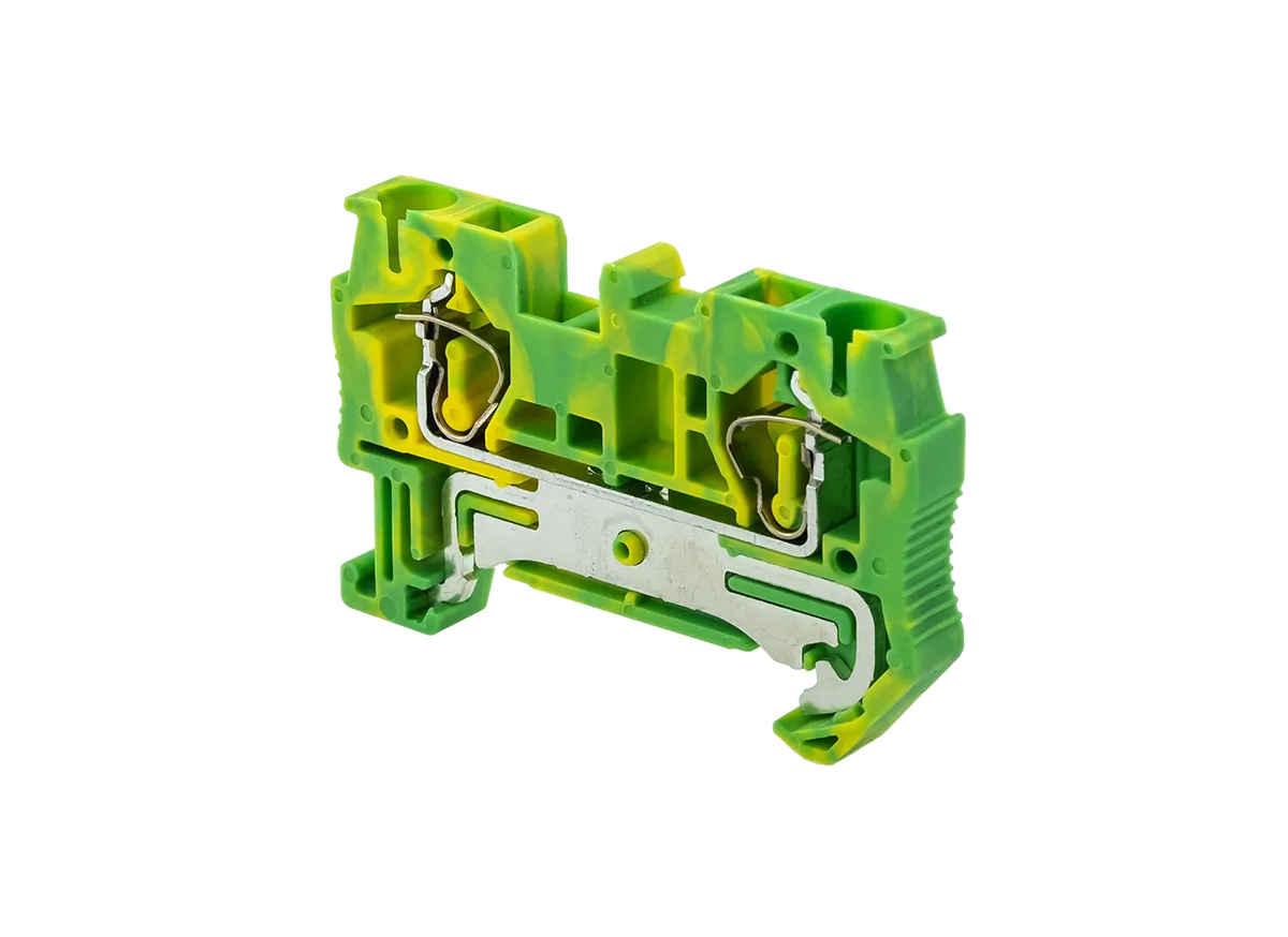 Клемма пружинная "Земля", 4 мм²