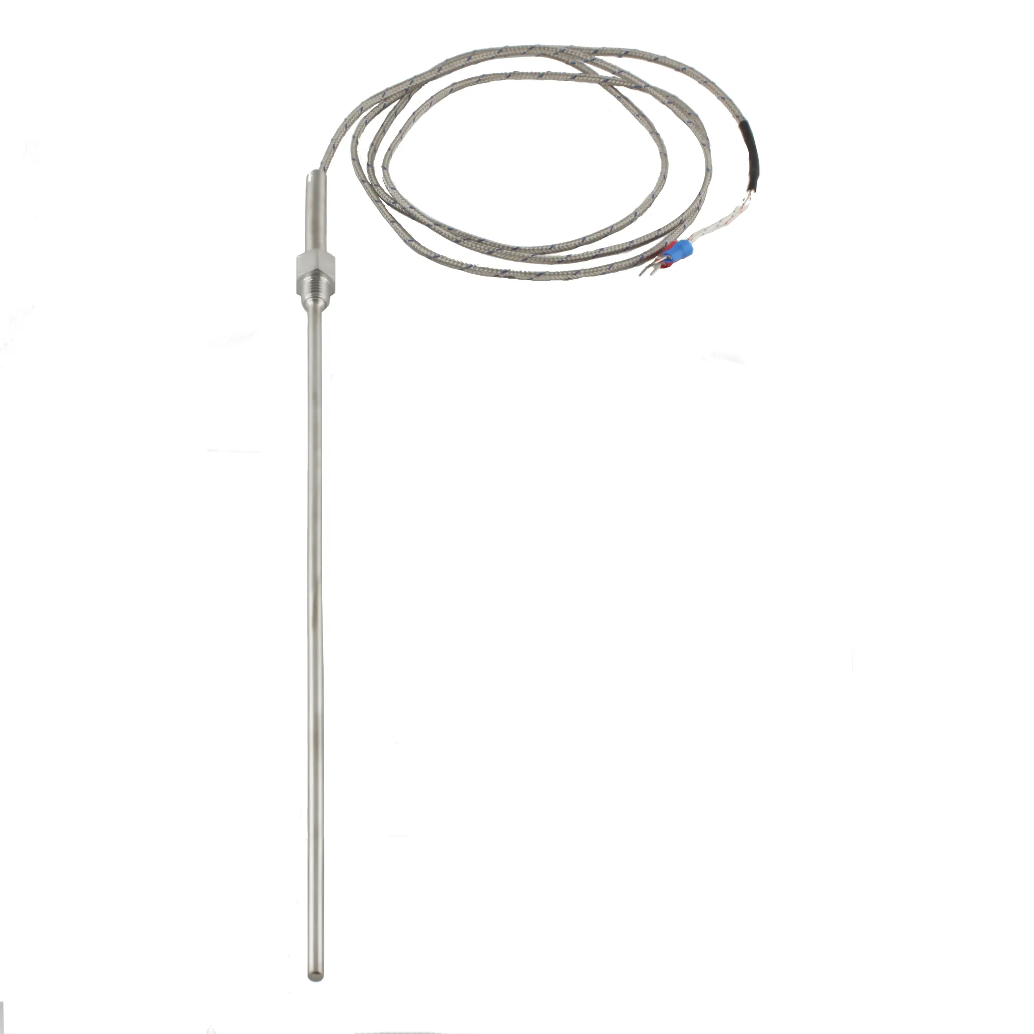 INNOCONT Датчик температуры с кабелем, исполнение N, спай CA, раб.часть: диаметр 4,8мм длина 300мм, резьба М10x1,5, длина кабеля 3м TS-W-N-CA-4,8-300-3-M10x1,5