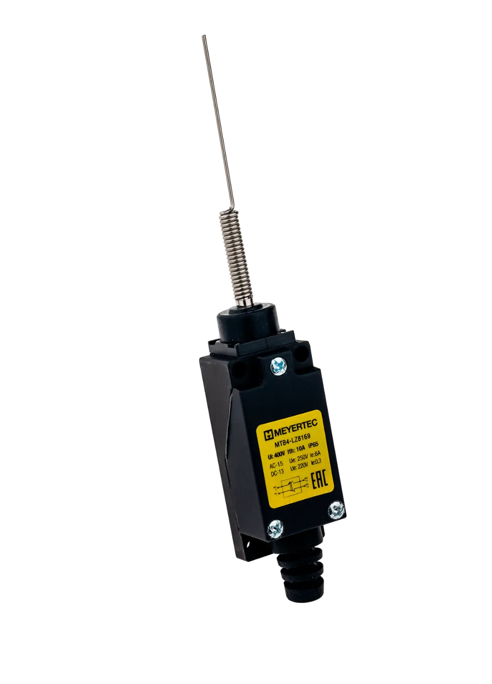 Выключатель концевой, IP65, пружинный с утоньшением