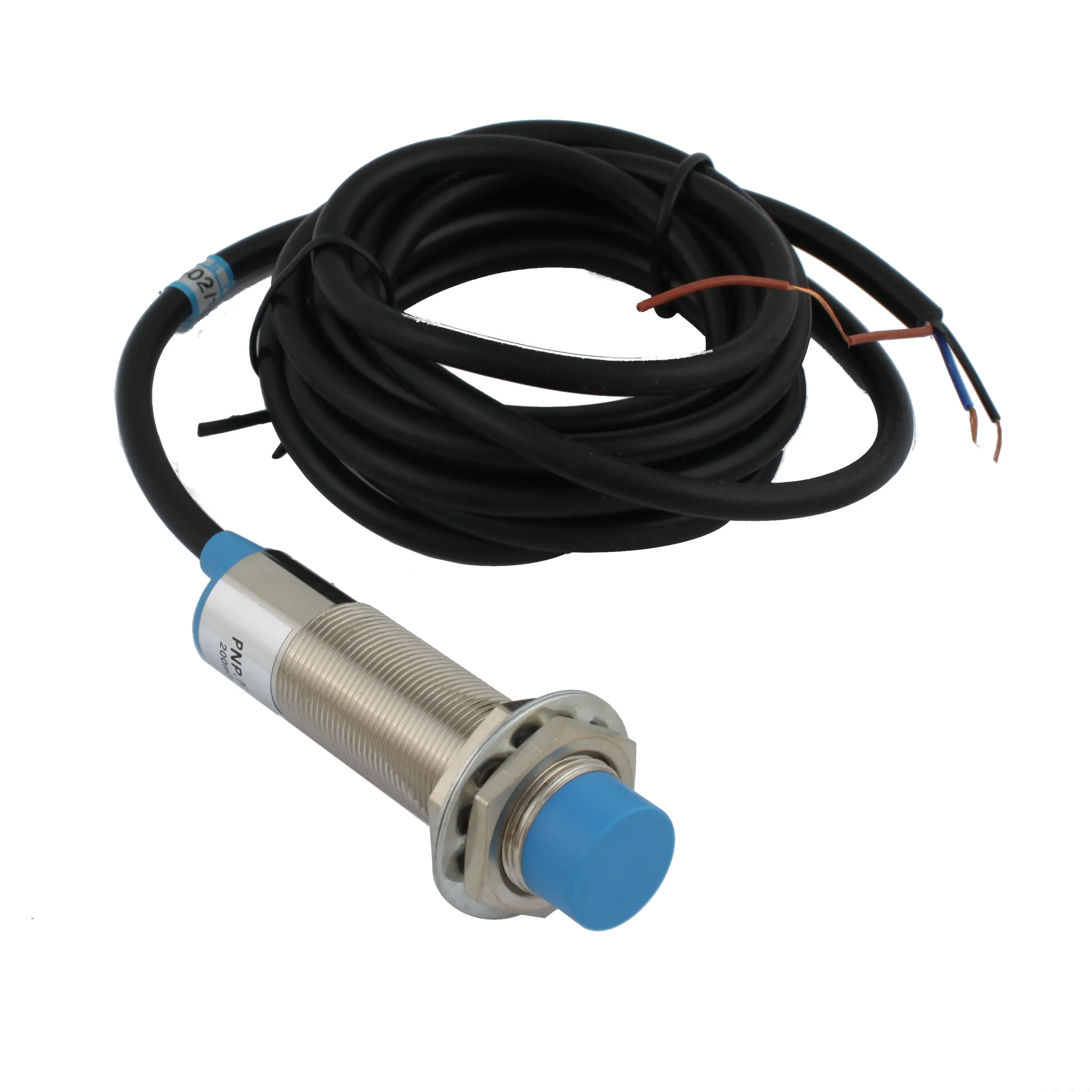 INNOCONT Емкостный датчик, M18x1, L=71 мм, зона срабатывания 10 мм, -25 +60 С, 12…24 VDC, IP65, выход: PNP NO, макс. ток 200 мА, кабель 2 м SC-18P10C