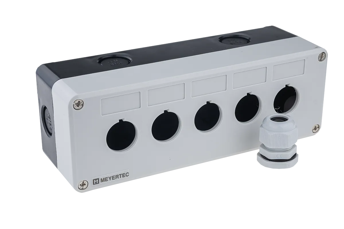 Корпус пластиковый, 5 места, серый