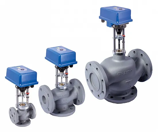 Клапаны регулирующие трехходовые ВКТР