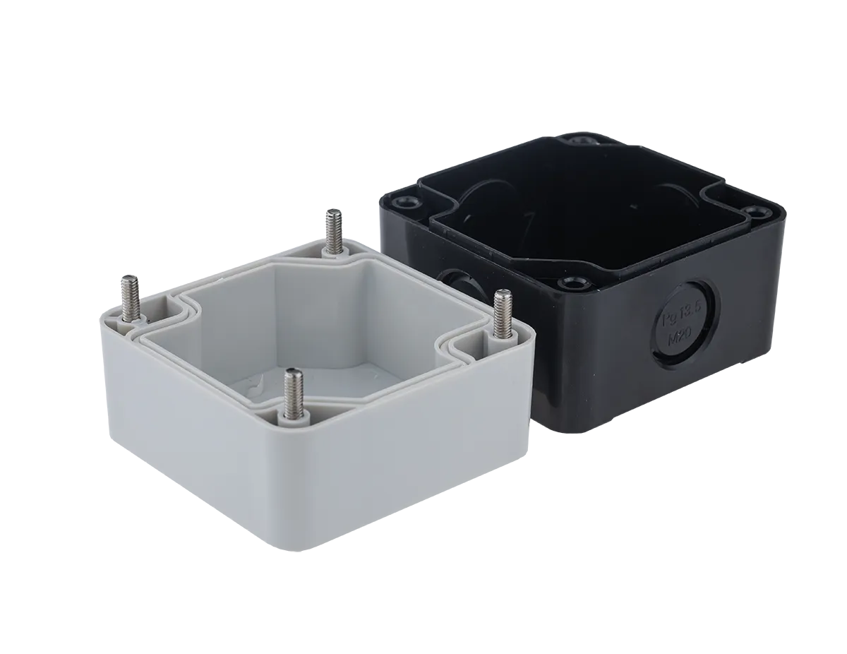 Корпус пластиковый, 1 место, серый