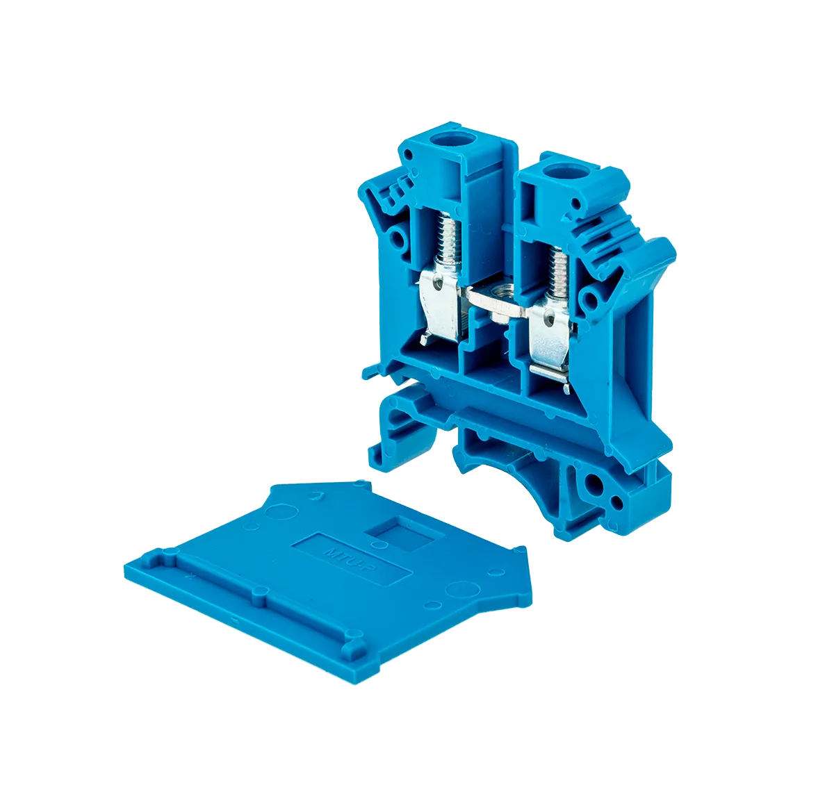 Заглушка для одноуровневых винтовых клемм, синяя (уп. 20 шт.)