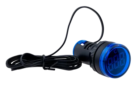 Индикатор температуры, синий