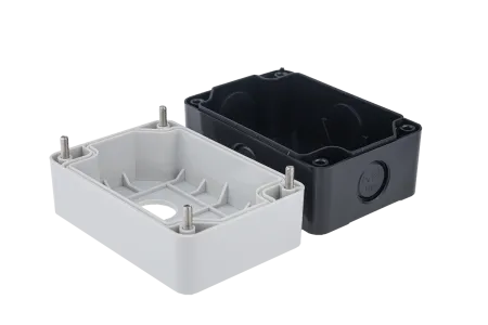 Корпус пластиковый, 2 места, серый