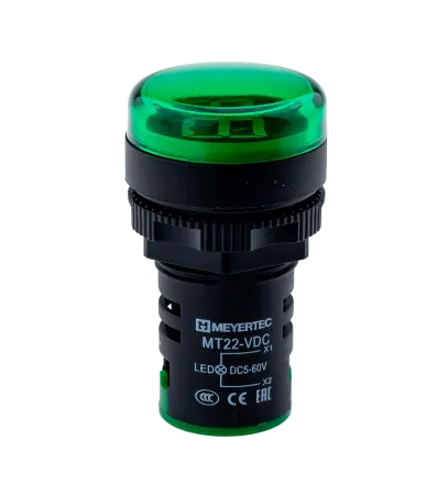 Индикатор напряжения, 5-60V DC, зеленый