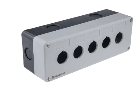 Корпус пластиковый, 5 места, серый