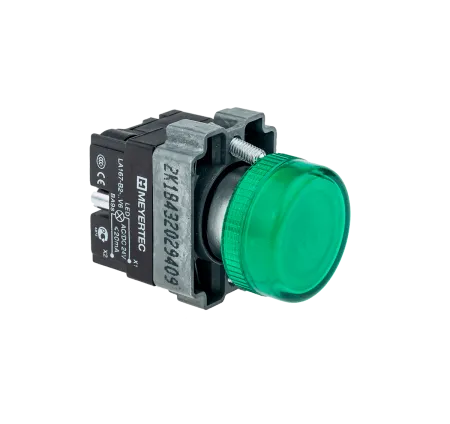 Сигнальная лампа зеленый, 24V AC/DC