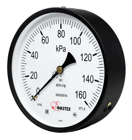 Вакуумметры, мановакуумметры, манометры общетехнические ВП4-Уф, МВП4-Уф, МП4-Уф (Диаметр: 160 мм)