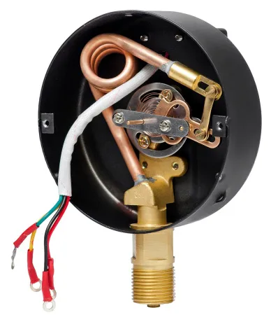 Вакуумметры, мановакуумметры, манометры электроконтактные пылевлагозащищенные ДВ2010ф, ДА2010ф, ДМ2010ф IP53 (Диаметр: 100 мм)